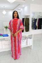 1 Eniyii Lace Pink Gradient  Kaftan