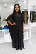 Eniyii Black Lace Kaftan ~