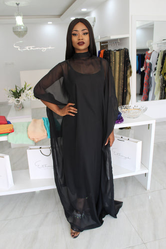 Eniyii Kaftan Black ~