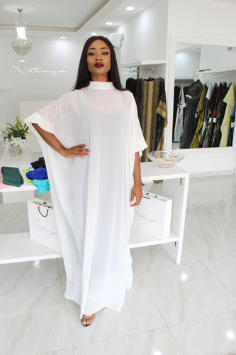 Eniyii Kaftan White ~